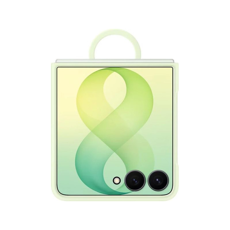 Samsung F776 Z Flip 8 Silicone Magnetic Ring Cover Mint EF-EF776CG